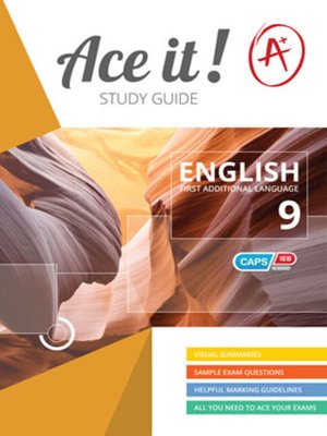 cover image of Ace It! English Fal Grade 9